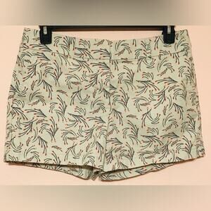 Loft 4” floral shorts size 10